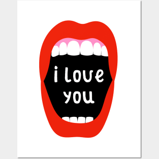 Big Mouth - I Love You Posters and Art